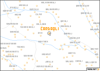 map of Çardaqlı