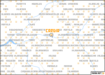 map of Cárdia