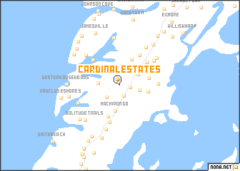 map of Cardinal Estates