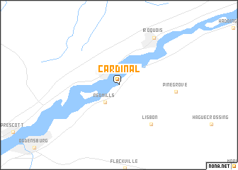 map of Cardinal
