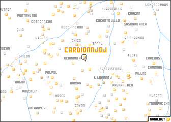 map of Cardionnjoj