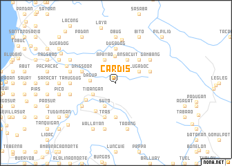 map of Cardis