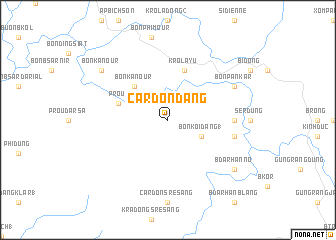 map of Cardon Dang