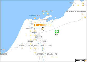 map of Cardonsol