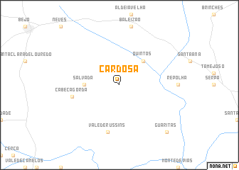 map of Cardosa