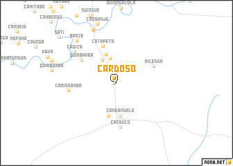 map of Cardoso