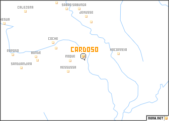 map of Cardoso