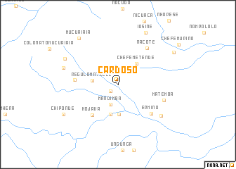 map of Cardoso