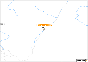 map of Cardrona