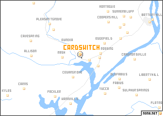 map of Card Switch