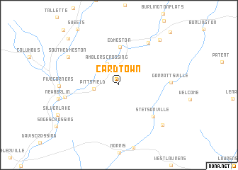 map of Cardtown