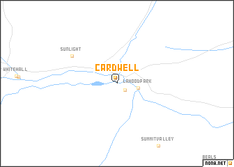 map of Cardwell