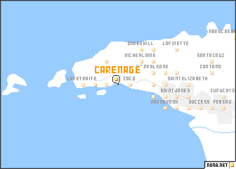 map of Carenage