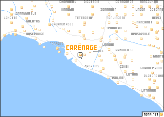 map of Carénage