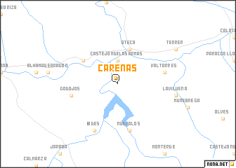 map of Carenas