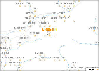 map of Carena