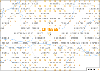 map of Careses