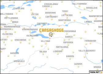 map of Cargaghoge