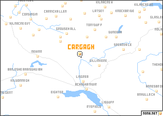 map of Cargagh