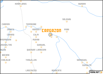 map of Cargazón