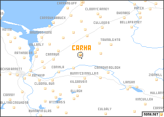 map of Carha