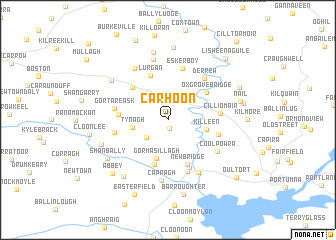 map of Carhoon