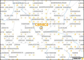 map of Cariaco