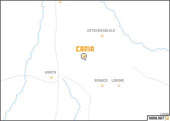 map of Caria