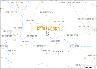 map of Cariblanca