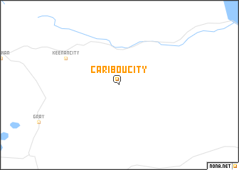 map of Caribou City