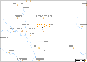 map of Carichic