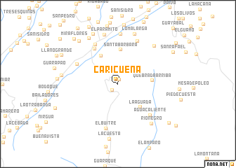 map of Caricuena