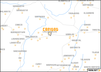 map of Caridad