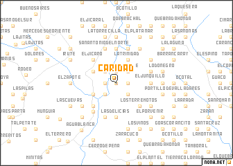 map of Caridad