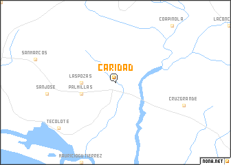 map of Caridad