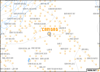 map of Caridad