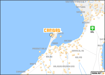 map of Caridad