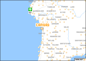 map of Caridad