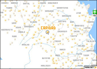 map of Caridad