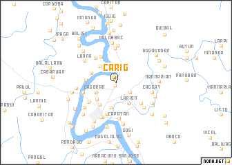 map of Carig