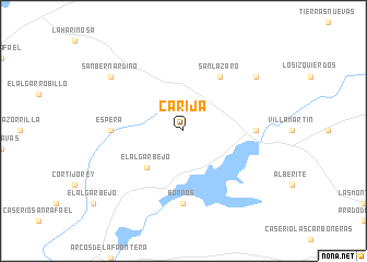map of Carija