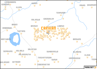 map of Carikan