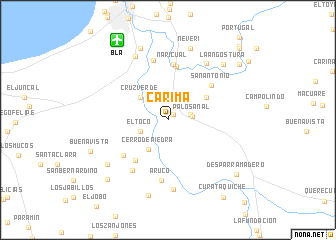 map of Carima