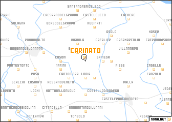 map of Carinato