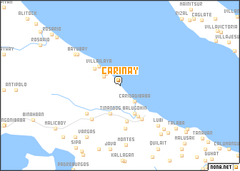 map of Carinay