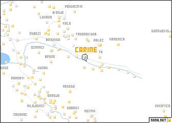 map of Carine