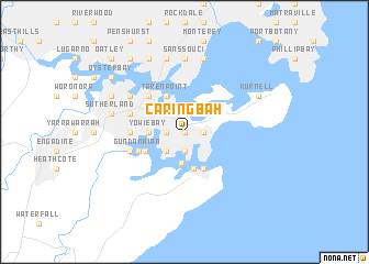 map of Caringbah