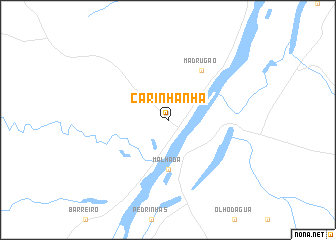 map of Carinhanha
