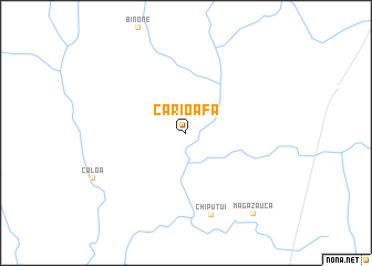 map of Carioáfa