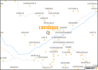 map of Carioeque